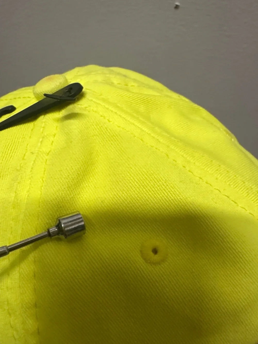 Levi's Bright Neon Yellow Logo Cap